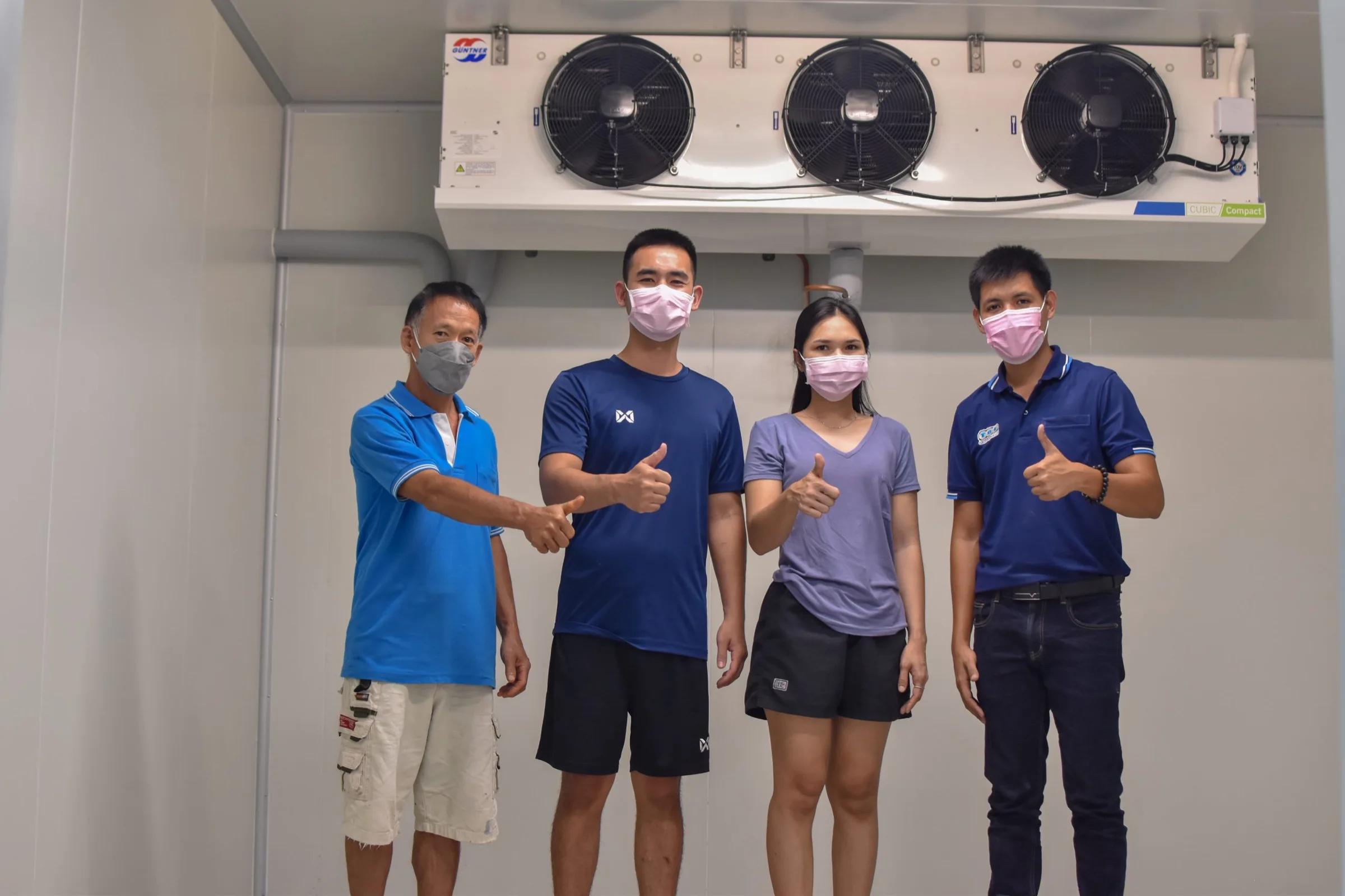 จัดส่งห้องเย็นที่ จ.ขอนแก่น