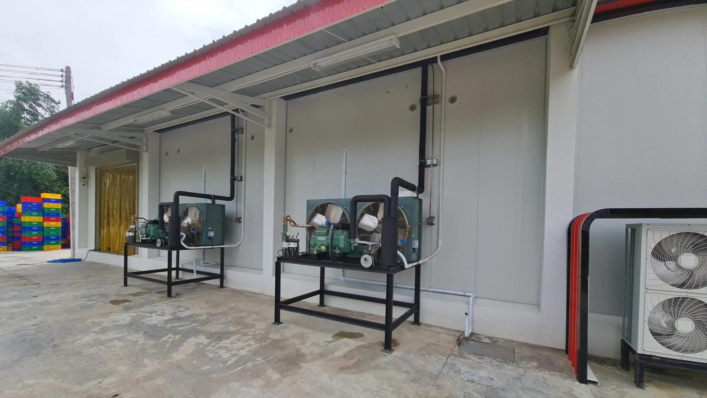 ติดตั้งห้องเย็น 50 ตัน ณ โรงงานผลิตหมูปิ้ง จ.นครสวรรค์