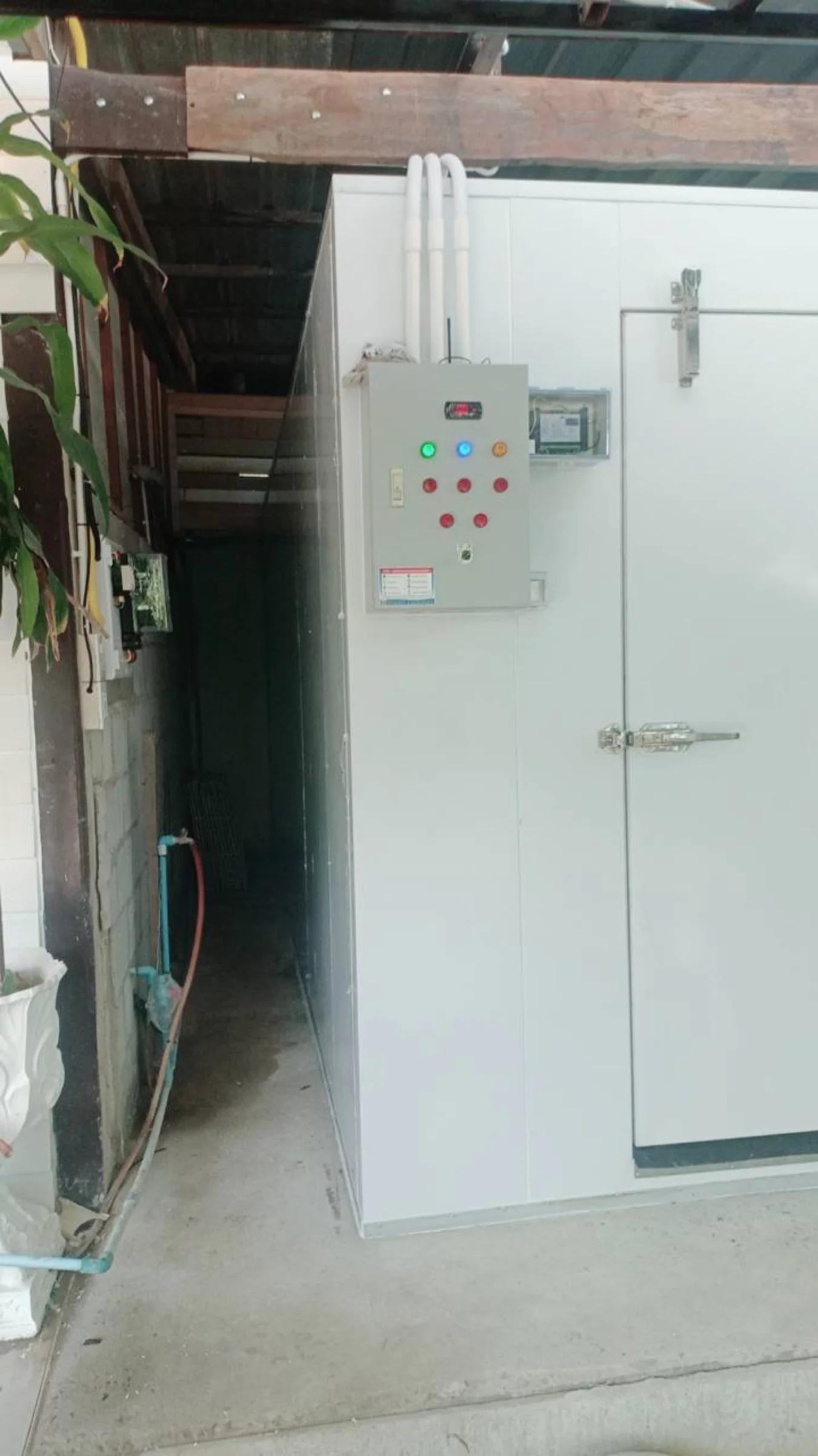 จัดส่งห้องเย็นให้แก่คุณปุ๋ย จ.สุพรรณ