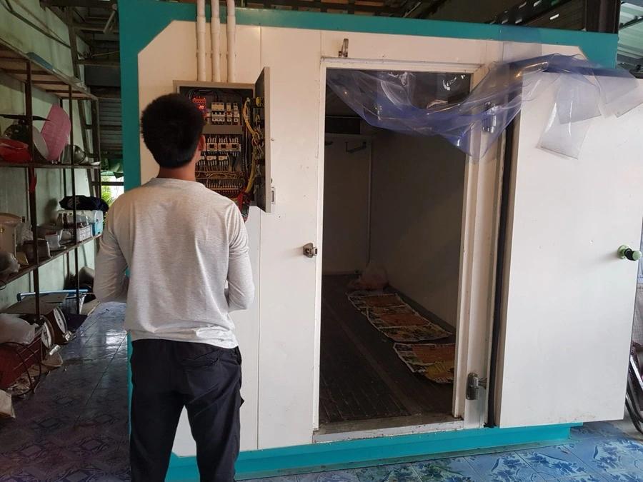 จัดส่งห้องเย็นให้แก่คุณอรัญ